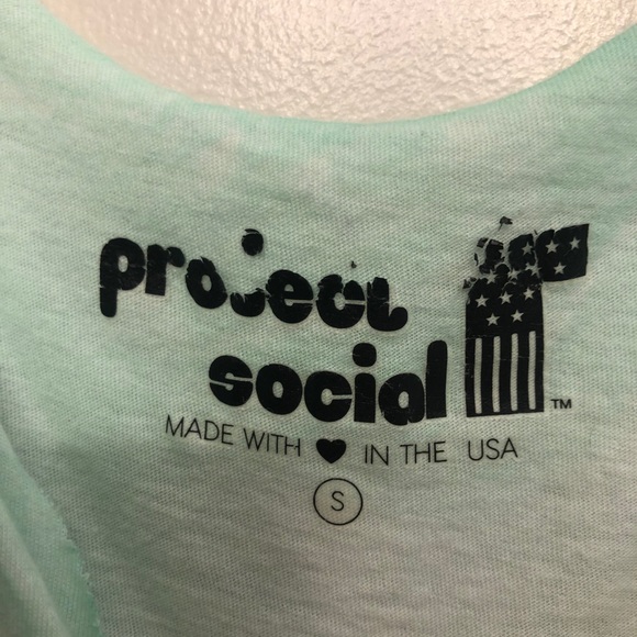 Project social t tank top teal blue small - Picture 3 of 4